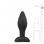 Small Black Silicone Buttplug