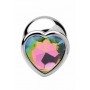 Rainbow Heart Butt Plug - Large