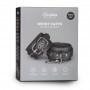 Black Faux Leather Handcuffs
