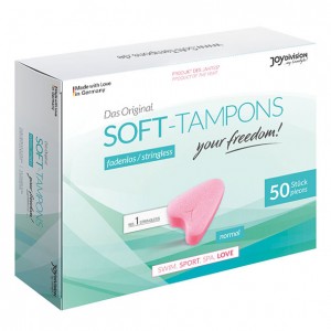 Soft tamponi Joydivision - Soft-Tampons Stringless Normal 50 pcs