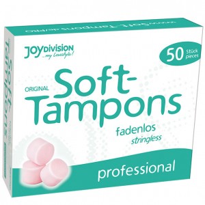 Soft tamponi Joydivision - Soft-Tampons Stringless Professional 50 pcs