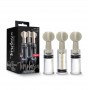 Temptasia - Clit And Nipple Twist Suckers - Set of 3 - Clear