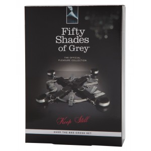 Saišu komplekts lietošanai gultā fifty shades of grey