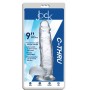 Jock C-Thru Transparent Dildo - 27 cm