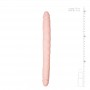 Silicone double end dildo