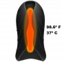 Silicone Warming Stroker - Vibrating