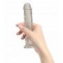 Crystal Addiction - Transparent Dildo - 18 cm