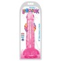 Dildo With Balls 20 CM - Cherry Ice