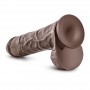 Dr. Skin - Mr. Savage Dildo With Suction Cup 11.5'' - Chocolate