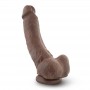 Dr. Skin - Mr. Mayor Dildo With Suction Cup 9'' - Chocolate