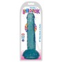 Dildo With Balls 20 CM - Berry Ice