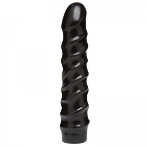Vac-U-Lock Strap-On Dildo - Black - 20 cm