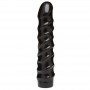 Vac-U-Lock Strap-On Dildo - Black - 20 cm