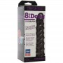 Vac-U-Lock Strap-On Dildo - Black - 20 cm