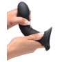 Squeeze-It Phallic Dildo - Black