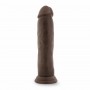 Dr. Skin - Realistic Dildo With Suction Cup 9.5'' - Chocolate