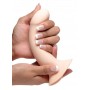 Squeeze-It Phallic Dildo - Beige