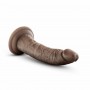 Dr. Skin - Realistic Dildo With Suction Cup 7'' - Chocolate