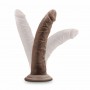 Dr. Skin - Realistic Dildo With Suction Cup 7'' - Chocolate