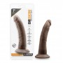 Dr. Skin - Realistic Dildo With Suction Cup 7'' - Chocolate