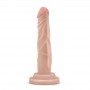Dr. Skin - Realistic Mini Dildo With Suction Cup 5.75'' - Beige