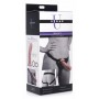 Brazen Silicone Dildo With Harness - 20 cm
