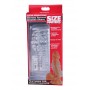 Clear Sensations Vibrating Textured Erection Sleeve