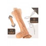 DR. SKIN SILICONE DR. GREY 7 INCH THRUSTING DILDO VANILLA