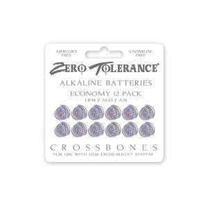ZERO TOLERANCE ALKALINE BATTERIES - ECONOMY 12 PACK