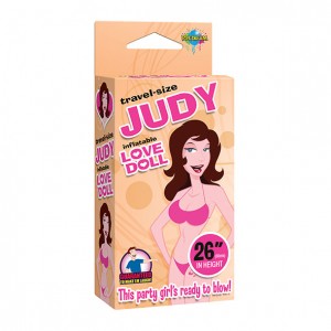 Travel size judy blow up doll