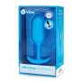 B-VIBE VIBRATING SNUG PLUG 3 BLUE