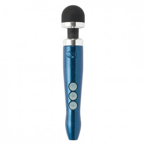Doxy - die cast 3r rechargeable wand massager blue flame