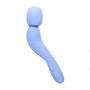 dame products - com wand massager periwinkle