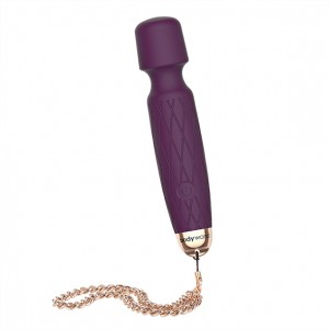 Wand vibro masažieris Bodywand - Luxe Mini USB Wand Vibrator Purple