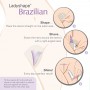 Skūšanās trafartes ladyshape - brazīliešu
