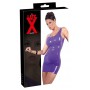 Lateksa mini kleita violeta 2xl late x