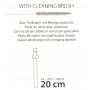 Glass Drinking Straw Willy x 4