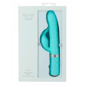 pillow talk lively teal