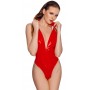 Vinyl Body Zip red S