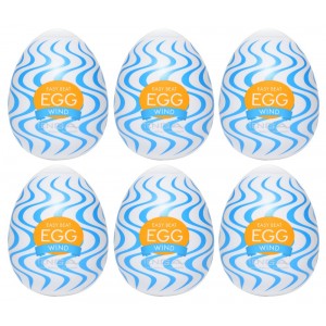 Tenga Egg Wind Pack of 6