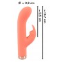 peachy mini rabbit vibrator