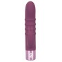 Vibrators maksts un klitora stimulācijai lillā krāsā 15 režīmi 16cm