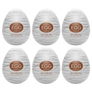 Tenga Egg Silky II Pack of 6