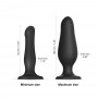 Strap-On-Me - Inflatable Dildo Black