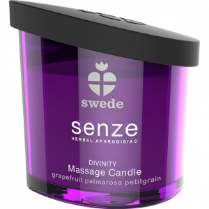 Swede - Senze Divinity Massage Candle Grapefruit Palmarosa Petitgrain 150 m