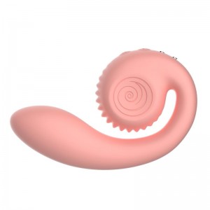 Snail Vibe Gizi Vibrator - Peach Snail Vibe Gizi Vibrator - Peach