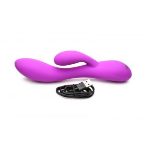 BANG! - Flexible Rabbit Vibrator Dual Stimulation - Purple BANG! - Flexible Rabbit Vibrator Dual Stimulation - Purple