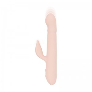 Good Vibes Only - Thrusting Vibrator - Soft Silicone - Pink Good Vibes Only - Thrusting Vibrator - Soft Silicone - Pink