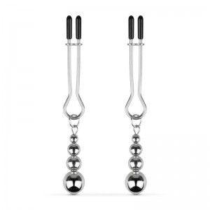 Bedroom Fantasies - Nipple and Clitoris Clamps - Silver Bedroom Fantasies - Nipple and Clitoris Clamps - Silver