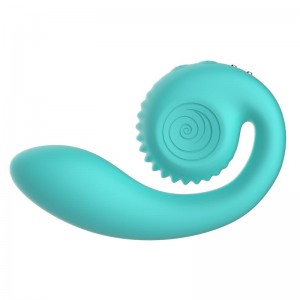 Snail Vibe Gizi Vibrator - Turquoise Snail Vibe Gizi Vibrator - Turquoise